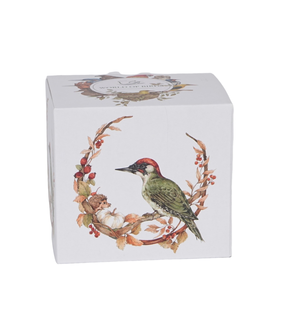 Kubek 650 ml Ptasi Świat DZIĘCIOŁ ZIELONY