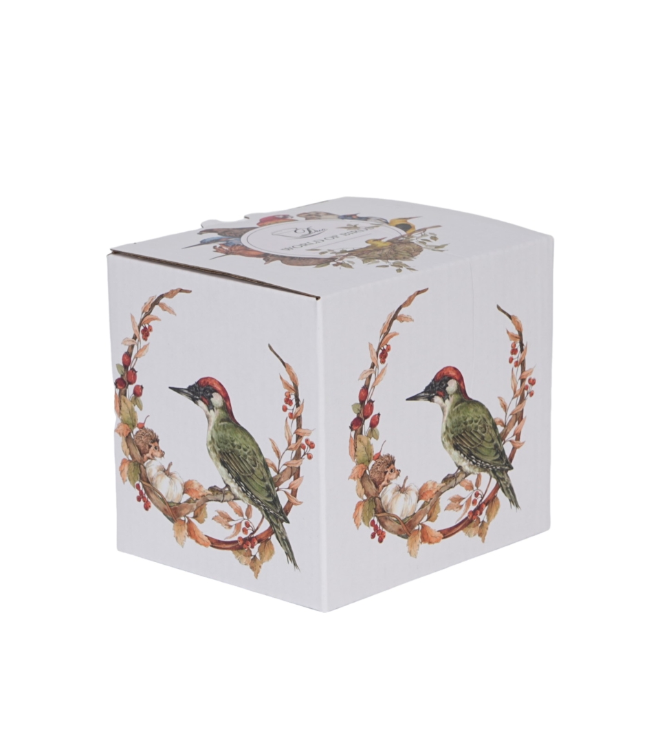 Kubek 650 ml Ptasi Świat DZIĘCIOŁ ZIELONY