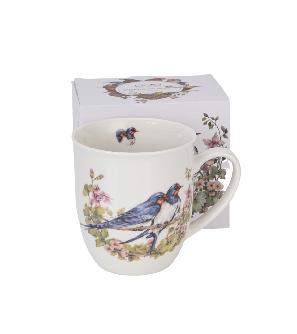 Kubek 650 ml Ptasi Świat JASKÓŁKI