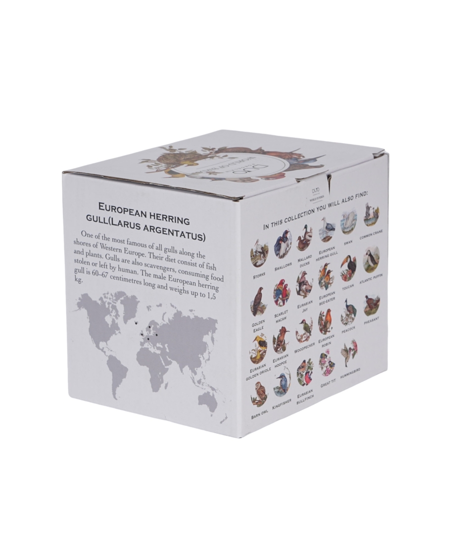 Kubek 650 ml Ptasi Świat MEWA SREBRZYSTA