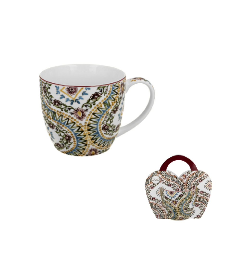 Kubek 460 ml w "koszyczku" ESTRELLA