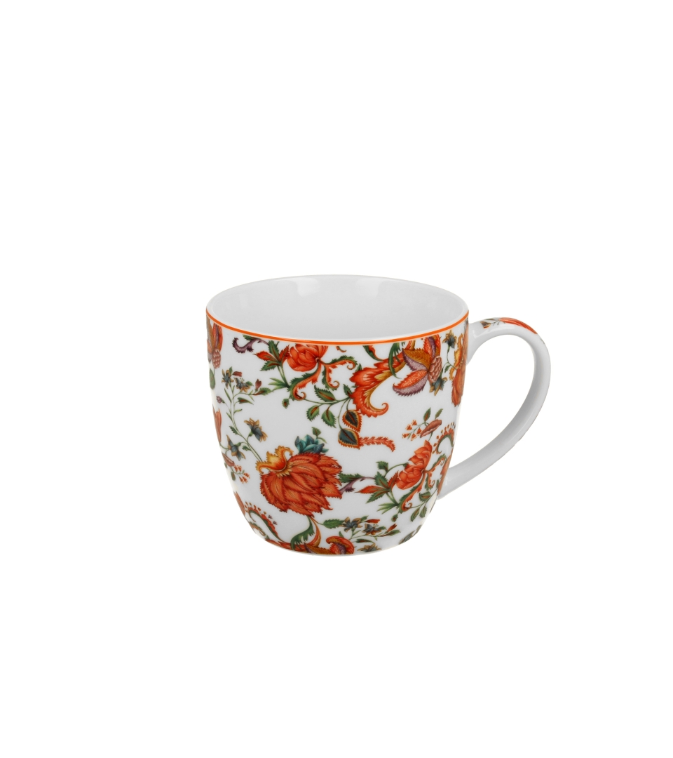 Kubek 460 ml w "koszyczku" PRIMAVERA