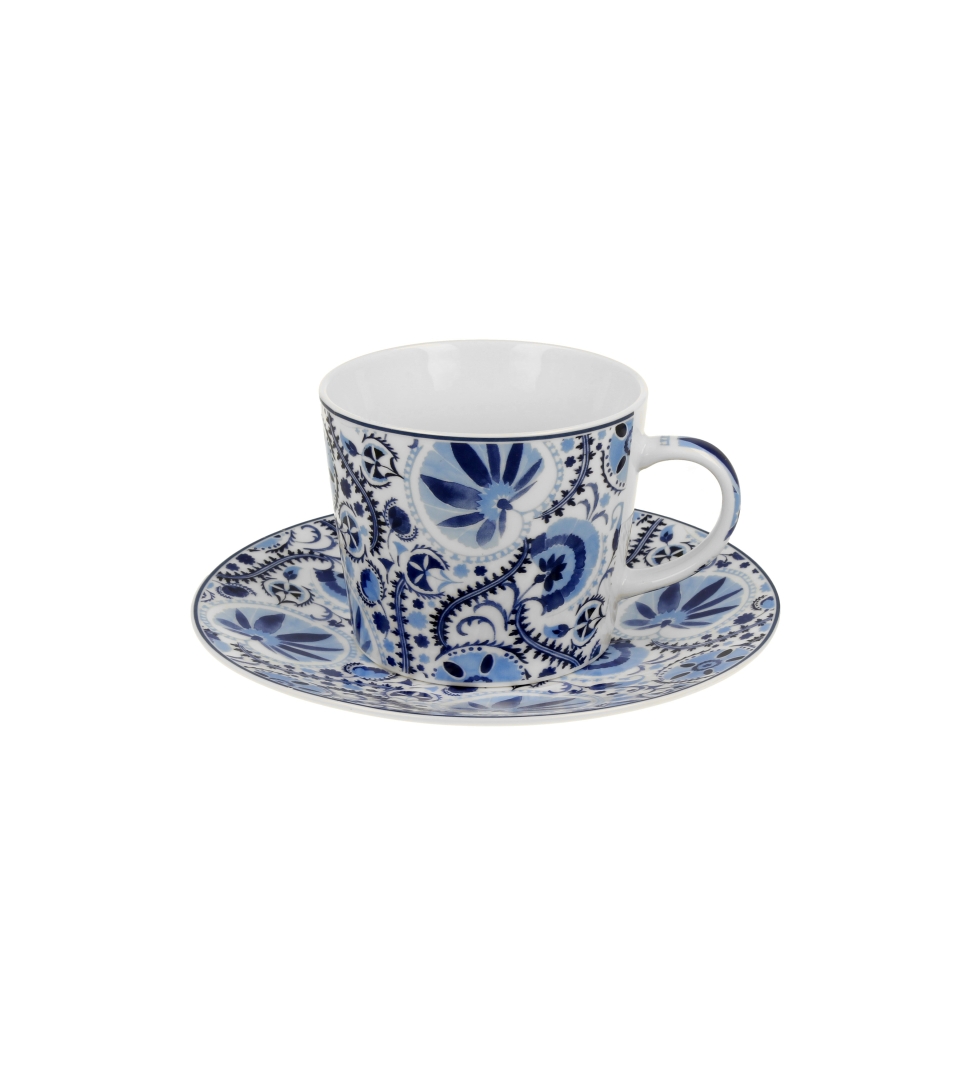 Filiżanka ze spodkiem NARESH BLUE