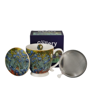 Zaparzacz na stopce IRISES inspired by Van Gogh