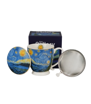 Zaparzacz na stopce STARRY NIGHT inspired by Van Gogh