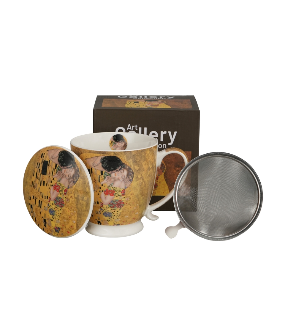 Zaparzacz na stopce KISS CLASSIC inspired by Klimt