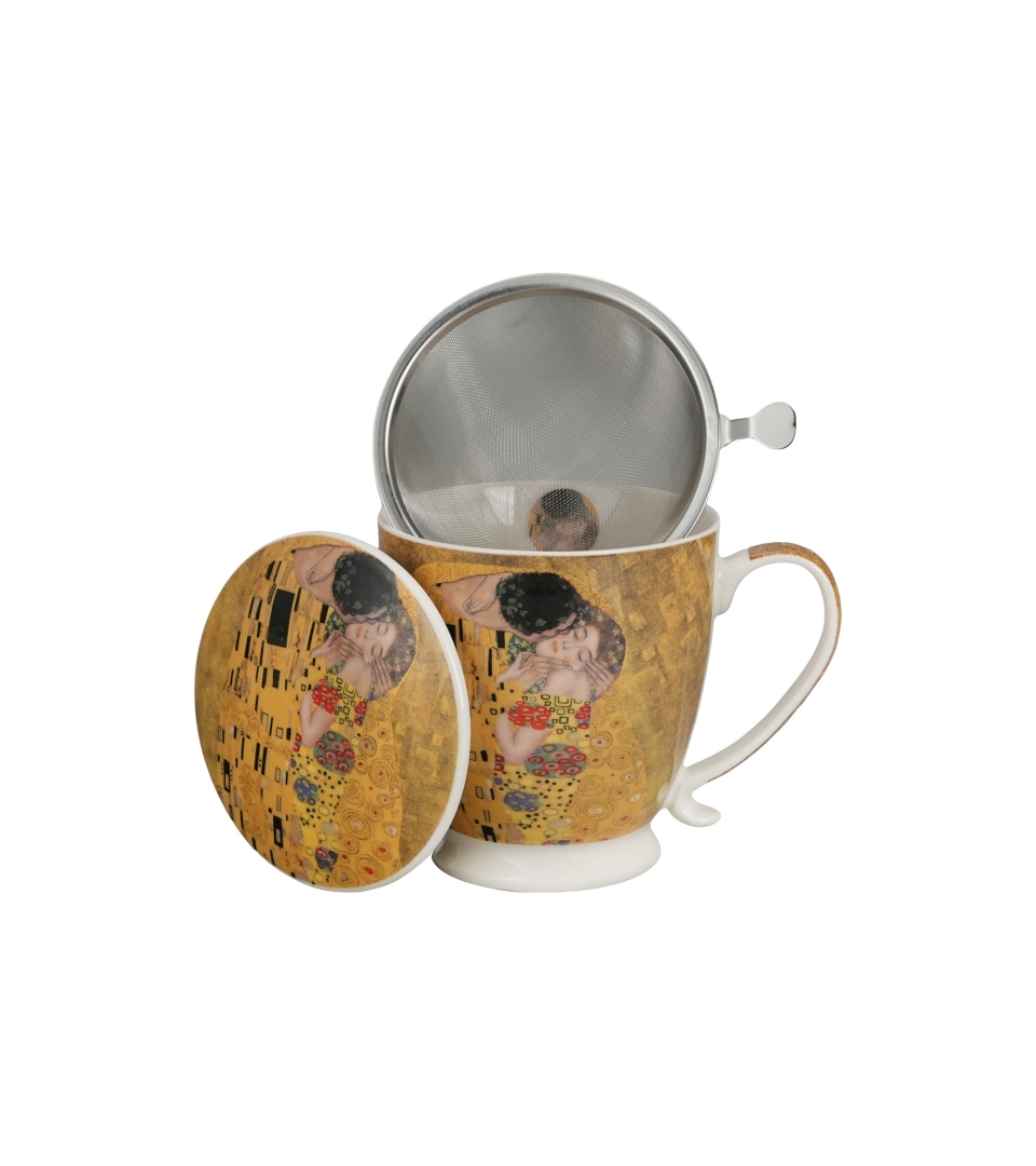 Zaparzacz na stopce KISS CLASSIC inspired by Klimt