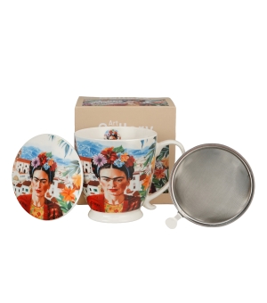 Zaparzacz na stopce MEXICAN ART RED