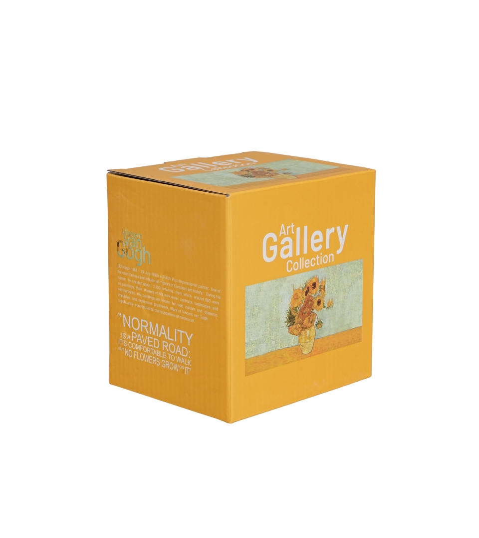 Kubek z zaparzaczem z zawieszką SUNFLOWERS inspired by Van Gogh