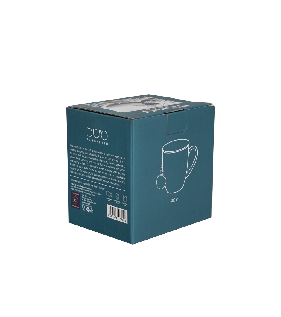 Kubek z zaparzaczem z zawieszką THE GREAT WAVE inspired by HOKUSAI