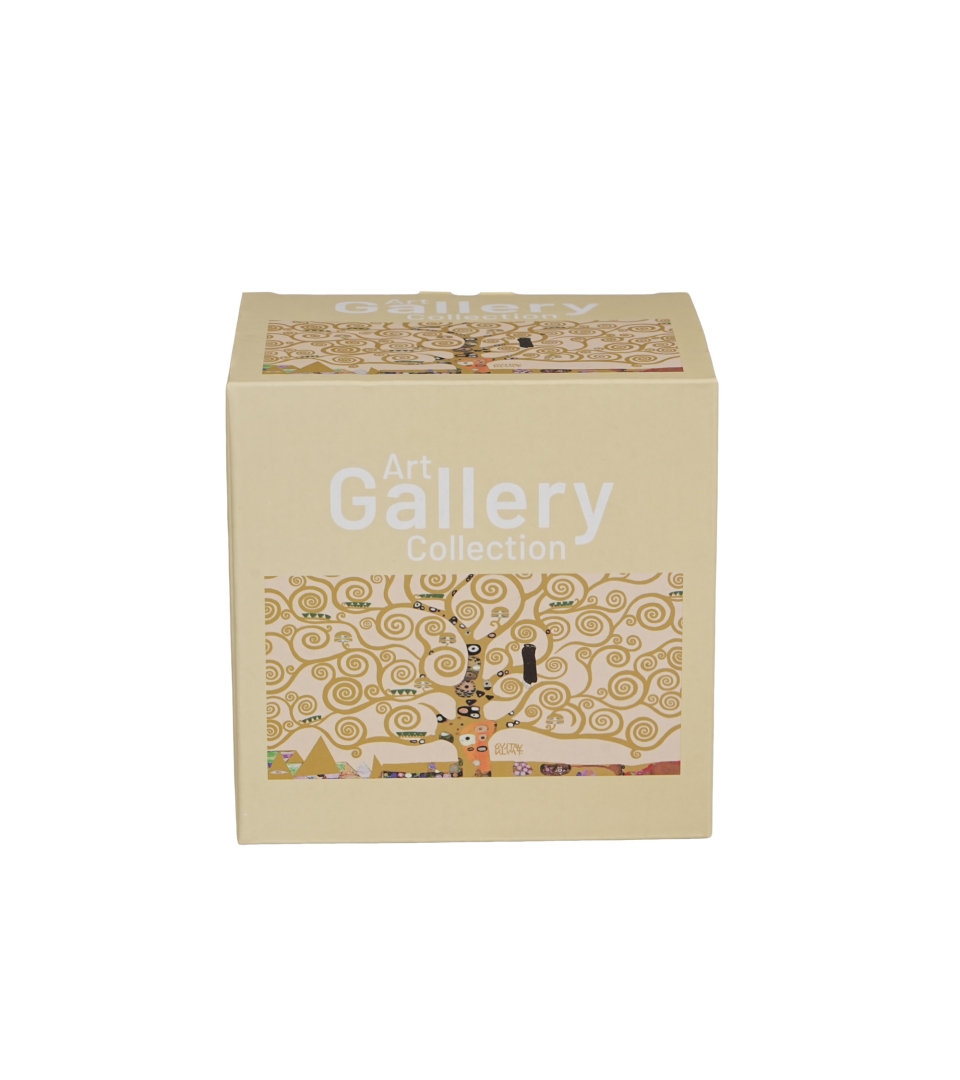 Zaparzacz na stopce TREE OF LIFE ECRU inspired by Klimt