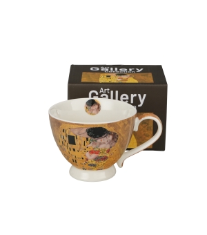 Kubek jumbo THE KISS CLASSIC inspired by G. Klimt