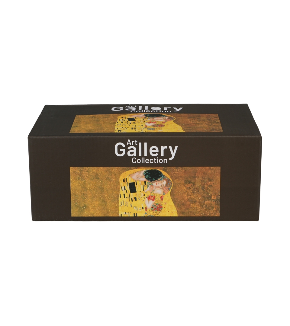 Zestaw śniadaniowy filiżanka jumbo ze spodkiem THE KISS CLASSIC inspired by G. Klimt
