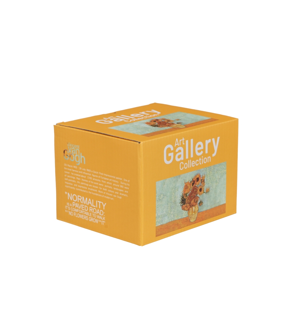 Kubek jumbo SUNFLOWERS inspired by Van Gogh