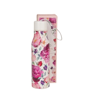 Butelka termiczna SPRING ROSES WHITE