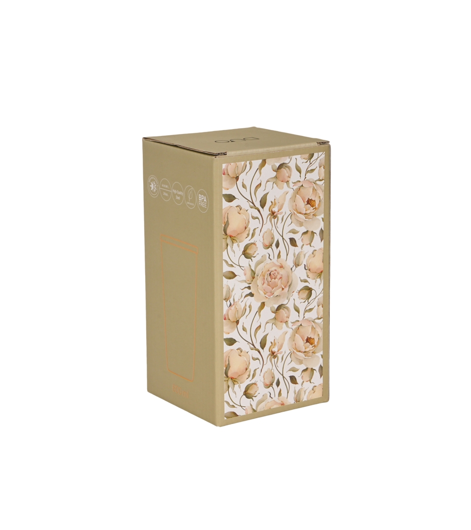Kubek termiczny prosty ENGLISH ROSES WHITE
