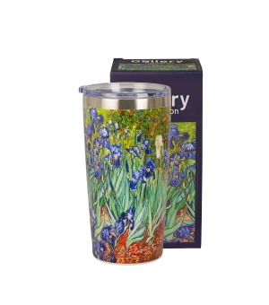 Kubek termiczny prosty IRISES inspired by Van Gogh