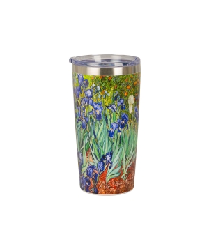 Kubek termiczny prosty IRISES inspired by Van Gogh