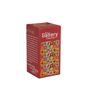 Kubek termiczny prosty SQUARES WITH CIRCLES inspired by W. Kandinsky