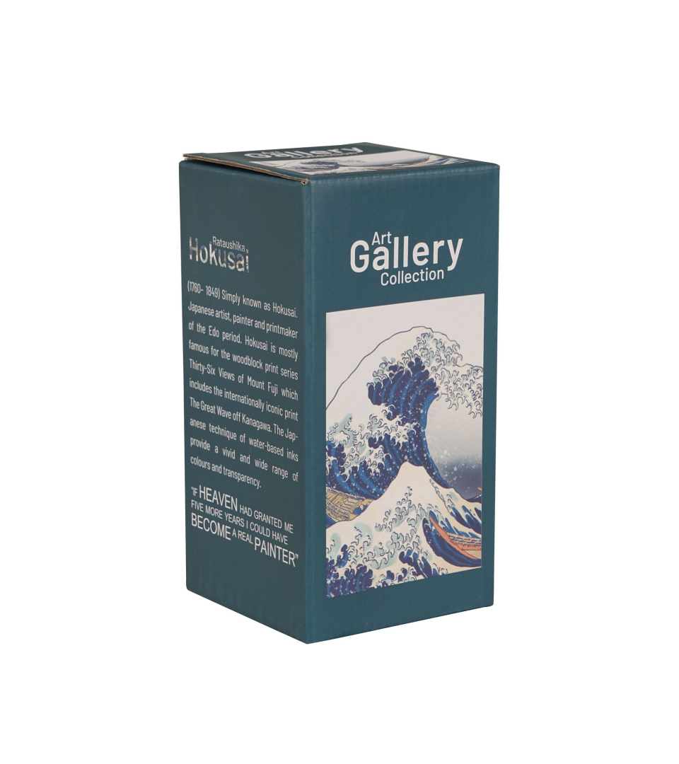 Kubek termiczny prosty THE GREAT WAVE inspired by K. Hokusai